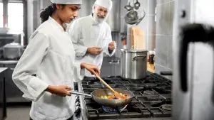 Band-9 Samples: What skills does a person need to be a great chef?